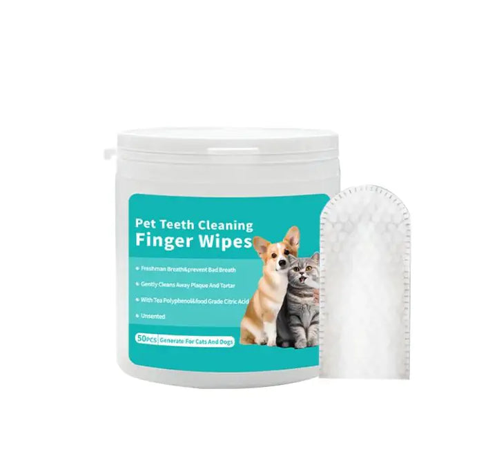 Pet Ear Cleaning Finger Wipes