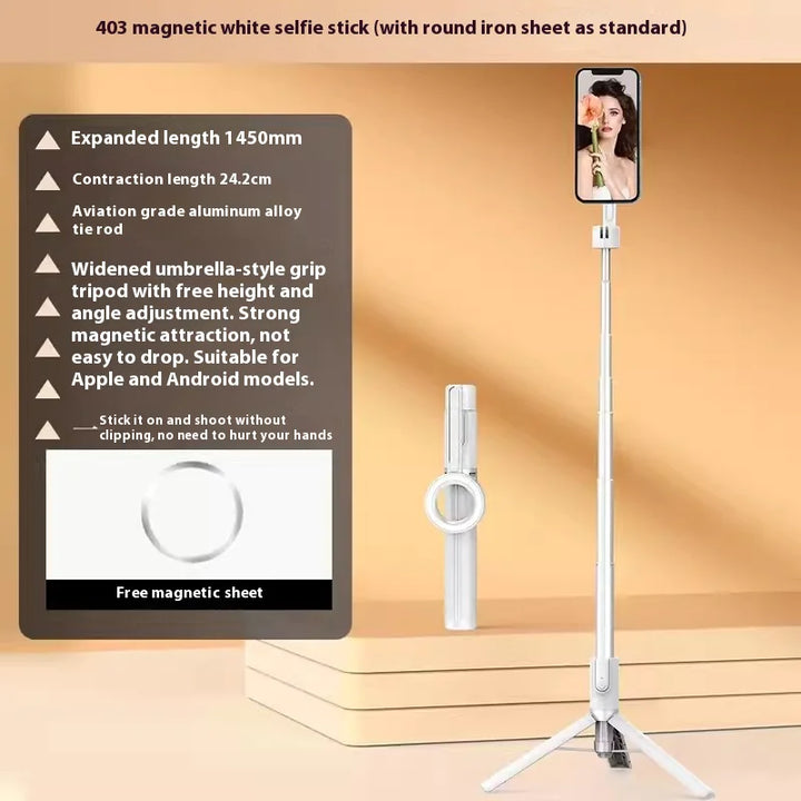 Magnetic Selfie Stick Tripod with MagSafe