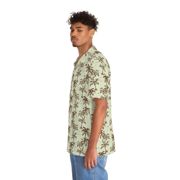 Men's Verde Palms Hawaiian Shirt